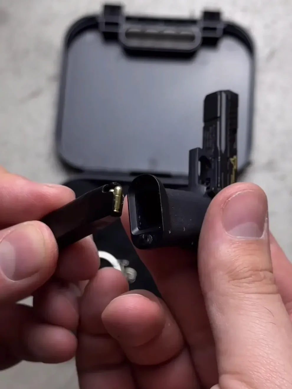 MiniCaliber™ Glock G34 Pit Viper Ejection Detachable Keychain with Case