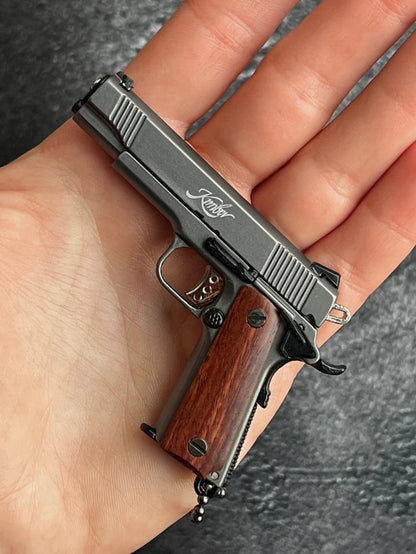 MiniCaliber™ Kimber Wooden Grip Detachable Keychain