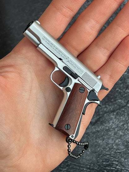 MiniCaliber™ Colt Wooden Grip Detachable Keychain