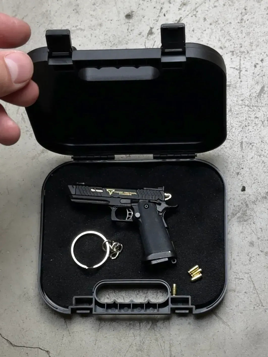 MiniCaliber™ Glock G34 Pit Viper Ejection Detachable Keychain with Case